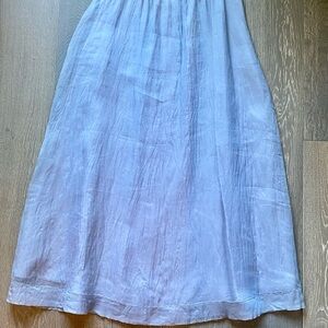Saks Fifth Avenue Light Blue Maxi Skirt